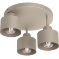 Stropna svjetiljka PARKLA 3xE27/15W/230V bež