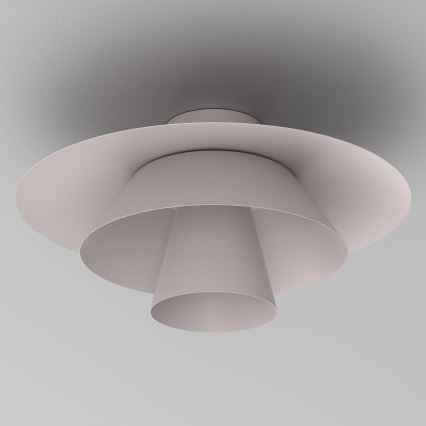 Stropna svjetiljka PLATO 1xE27/15W/230V pr. 32 cm krem boje