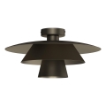 Stropna svjetiljka PLATO 1xE27/15W/230V, promjer 32 cm, antracit