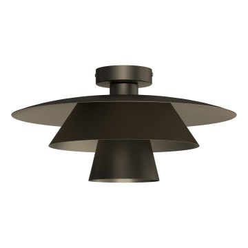 Stropna svjetiljka PLATO 1xE27/15W/230V, promjer 32 cm, antracit