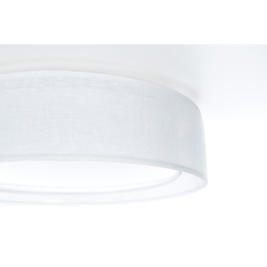 Stropna svjetiljka PURO, 2x E27, 40 W, 230 V, Ø 50 cm, bijela