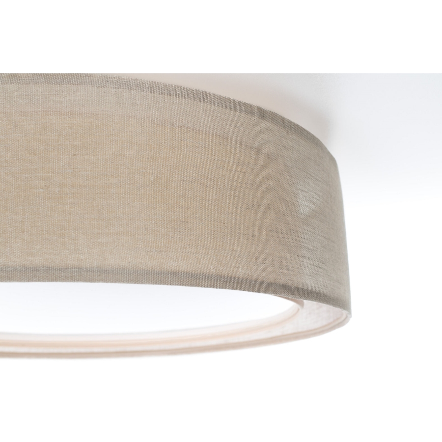 Stropna svjetiljka PURO 2xE27/40W/230V, Ø 50 cm, bež