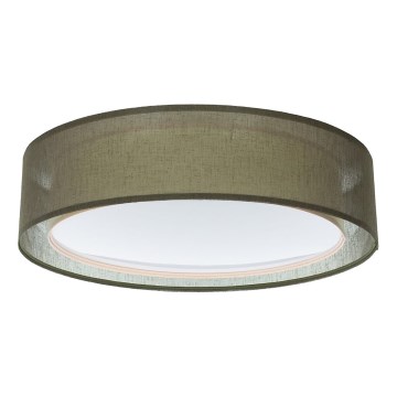Stropna svjetiljka PURO 2xE27/40W/230V Ø 60 cm zelena