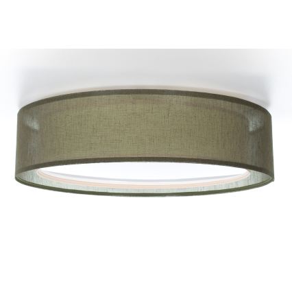 Stropna svjetiljka PURO 2xE27/40W/230V Ø 60 cm zelena