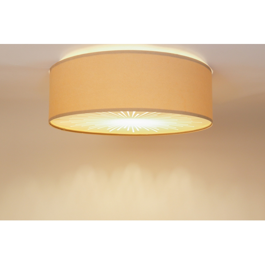 Stropna svjetiljka RAYS 2xE27/60W/230V pr. 40 cm bijela