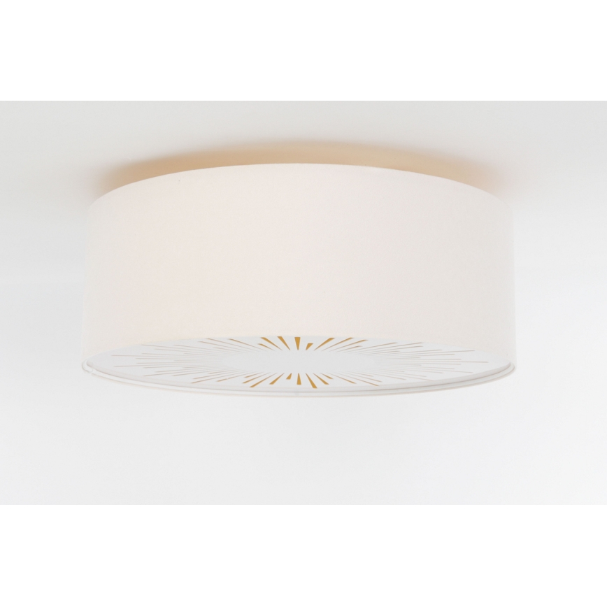 Stropna svjetiljka RAYS 2xE27/60W/230V pr. 60 cm bijela