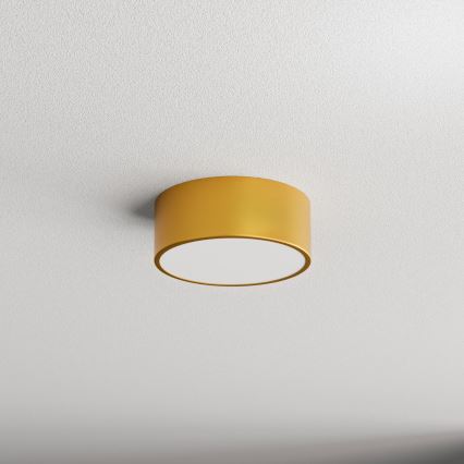 Stropna svjetiljka sa senzorom CLEO 1xE27/40W/230V pr. 20 cm zlatna