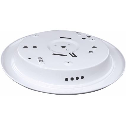 Stropno svjetlo sa senzorom pokreta i sumraka MANA 2xE27/40W/230V Ø 30 cm bijela