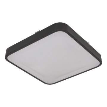 Stropna svjetiljka sa senzorom WILTON 2xE27/60W/230V 33x33 cm antracit