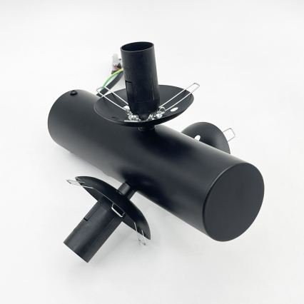 Stropna svjetiljka SFERIO 3xE14/5W/230V crna/dimljeno staklo