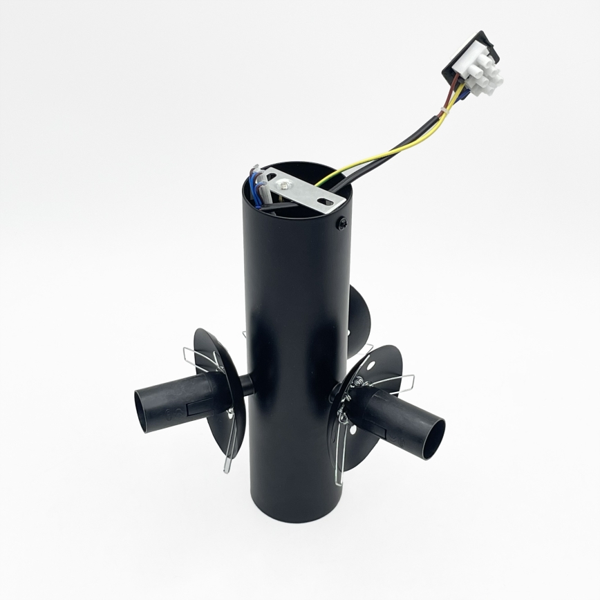 Stropna svjetiljka SFERIO 3xE14/5W/230V crna/dimljeno staklo