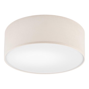 Stropna svjetiljka SIRJA 1xE27/60W/230V promjer 35 cm kremasta