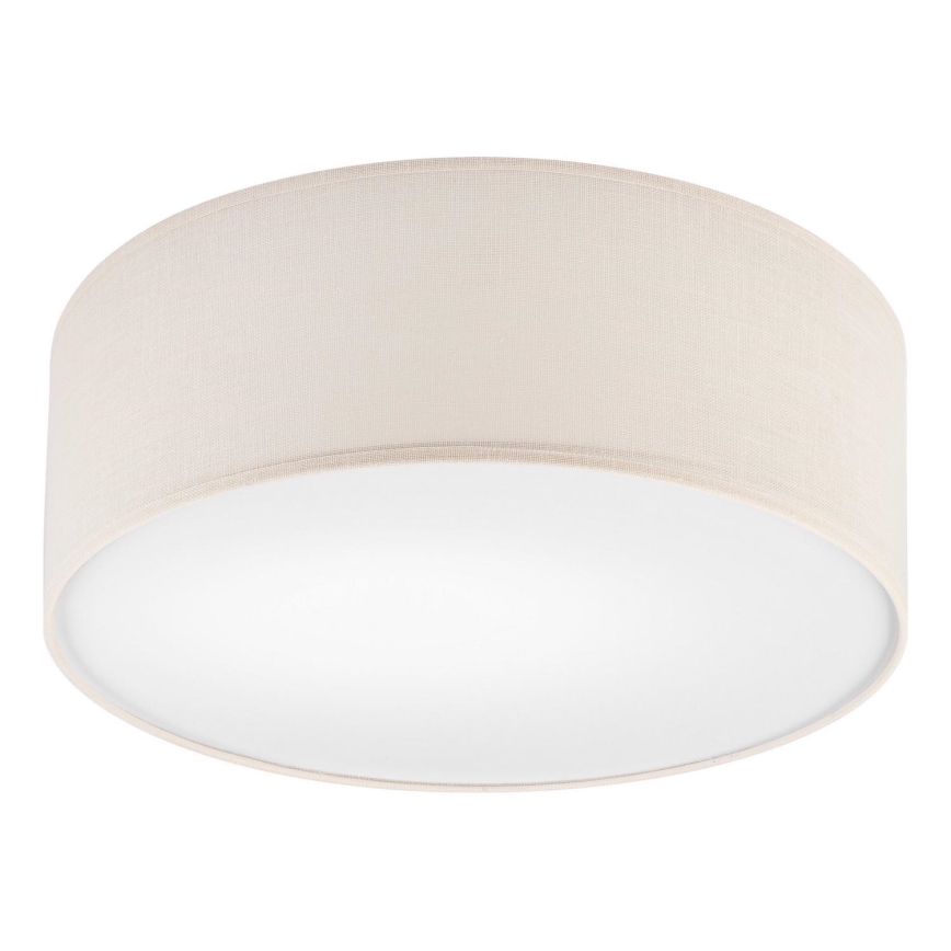 Stropna svjetiljka SIRJA 1xE27/60W/230V promjer 35 cm kremasta