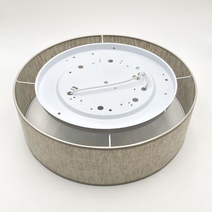 Stropna svjetiljka SIRJA 2xE27/15W/230V, promjer 45 cm, bež