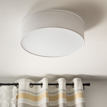 Stropna svjetiljka SIRJA 2xE27/15W/230V promjer 45 cm bijela