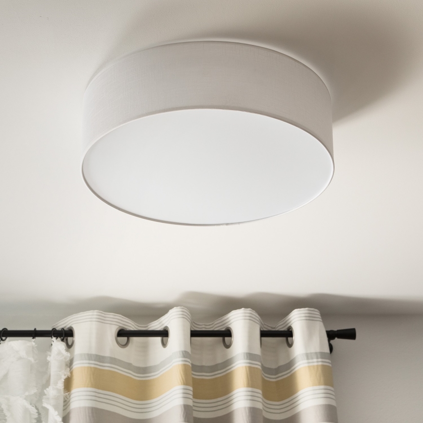 Stropna svjetiljka SIRJA 2xE27/15W/230V promjer 45 cm bijela