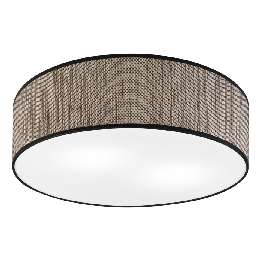 Stropna svjetiljka SIRJA 2xE27/15W/230V, promjer 45 cm, smeđa