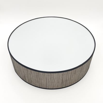 Stropna svjetiljka SIRJA 2xE27/15W/230V, promjer 45 cm, smeđa