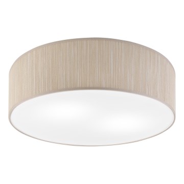 Stropna svjetiljka SIRJA 2xE27/15W/230V Ø 45 cm bež