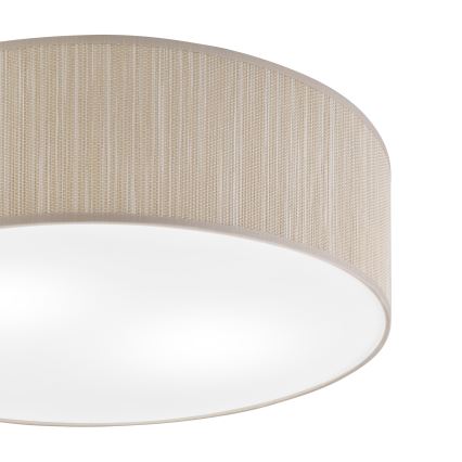 Stropna svjetiljka SIRJA 2xE27/15W/230V Ø 45 cm bež