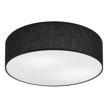Stropna svjetiljka SIRJA 2xE27/15W/230V Ø 45 cm crna