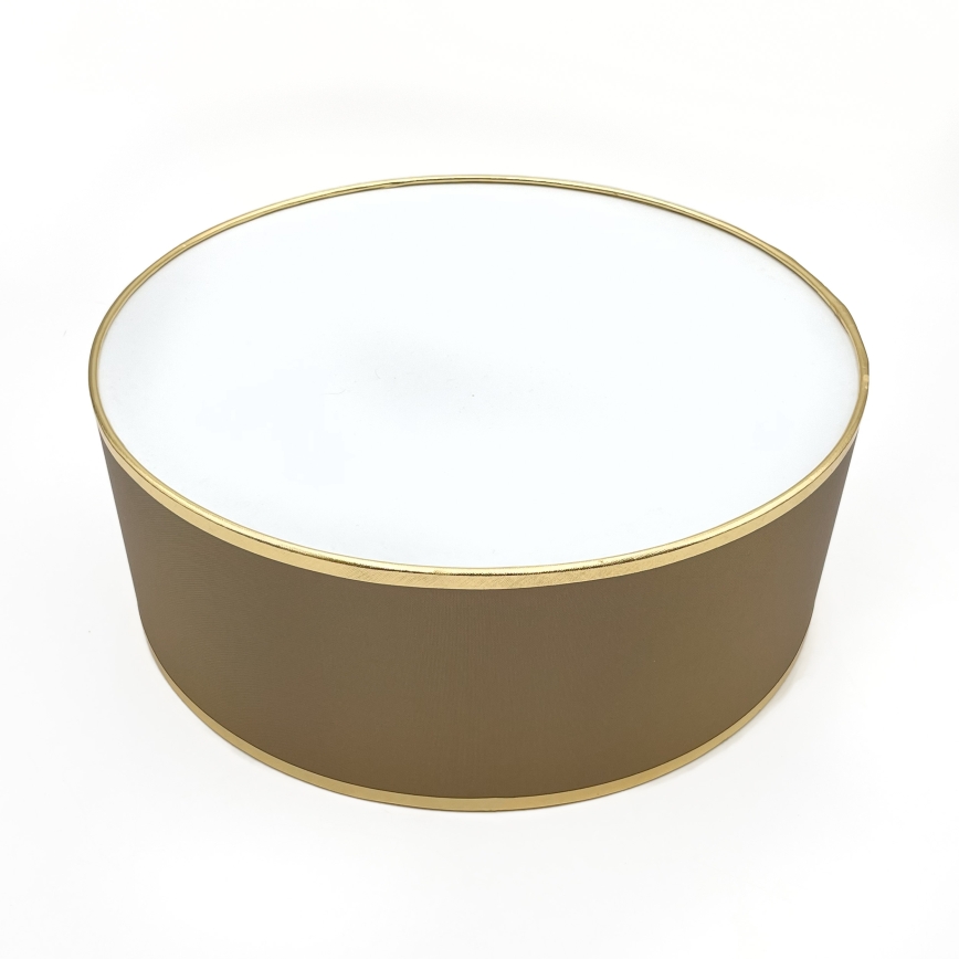 Stropna svjetiljka SIRJA DOUBLE 2xE14/15W/230V Ø 35 cm smeđa/zlatna