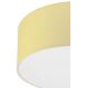 Stropna svjetiljka SIRJA PASTEL 1xE27/60W/230V pr. 35 cm žuta