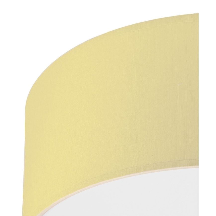 Stropna svjetiljka SIRJA PASTEL DOUBLE 2xE27/15W/230V pr. 35 cm žuta