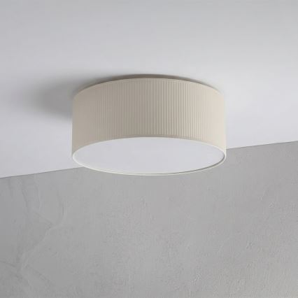 Stropna svjetiljka SIRJA PLISADO 2xE27/15W/230V, Ø 35 cm, krem