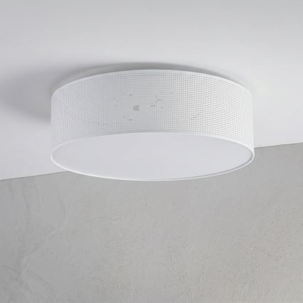 Stropna svjetiljka SIRJA PLISADO 4xE27/15W/230V, promjer 45 cm, bijela
