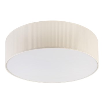 Stropna svjetiljka SIRJA PLISADO 4xE27/15W/230V promjer 45 cm krem boje