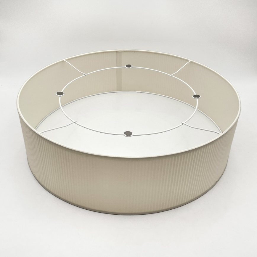 Stropna svjetiljka SIRJA PLISADO 4xE27/15W/230V promjer 45 cm krem boje