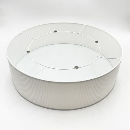 Stropna svjetiljka SIRJA PLISADO 4xE27/15W/230V Ø 45 cm bijela