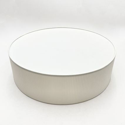 Stropna svjetiljka SIRJA PLISADO 4xE27/15W/230V Ø 45 cm bijela