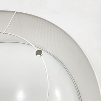 Stropna svjetiljka SIRJA PLISADO 4xE27/15W/230V Ø 45 cm bijela