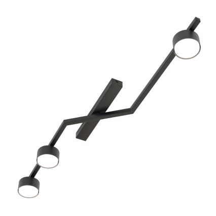 Stropna svjetiljka SKAN 3xGX53/12W/230V crna