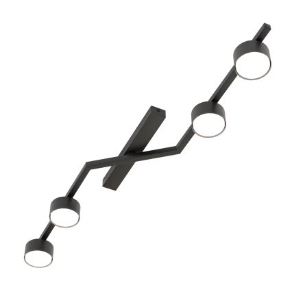 Stropna svjetiljka SKAN 4xGX53/12W/230V crna