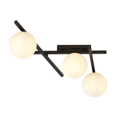 Stropna svjetiljka SMART 3xE14/10W/230V crna/bijela
