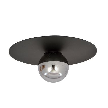 Stropna svjetiljka SOLAR 1xE14/10W/230V crna/siva