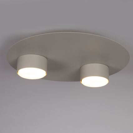 Stropna svjetiljka STAR 2xGX53/12W/230V bež