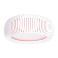 Stropna svjetiljka STRIPES 2xE27/40W/230V pr. 55 cm bijela/roza