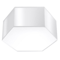 Stropna svjetiljka SUNDE 2xE27/60W/230V 13,5 cm bijela