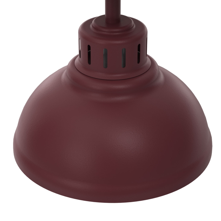 Stropna svjetiljka SVEN 1xE27/15W/230V promjer 21 cm bordo