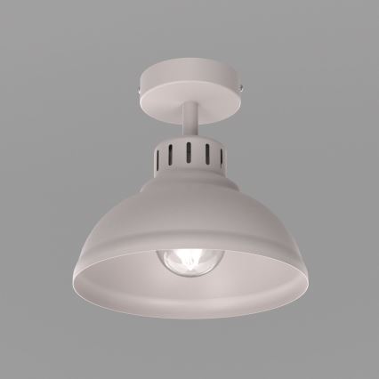 Stropna svjetiljka SVEN 1xE27/15W/230V Ø 21 cm krem boje