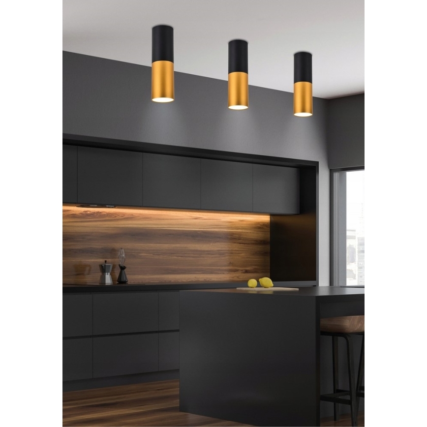 Stropna svjetiljka TUBA 1xGU10/15W/230V