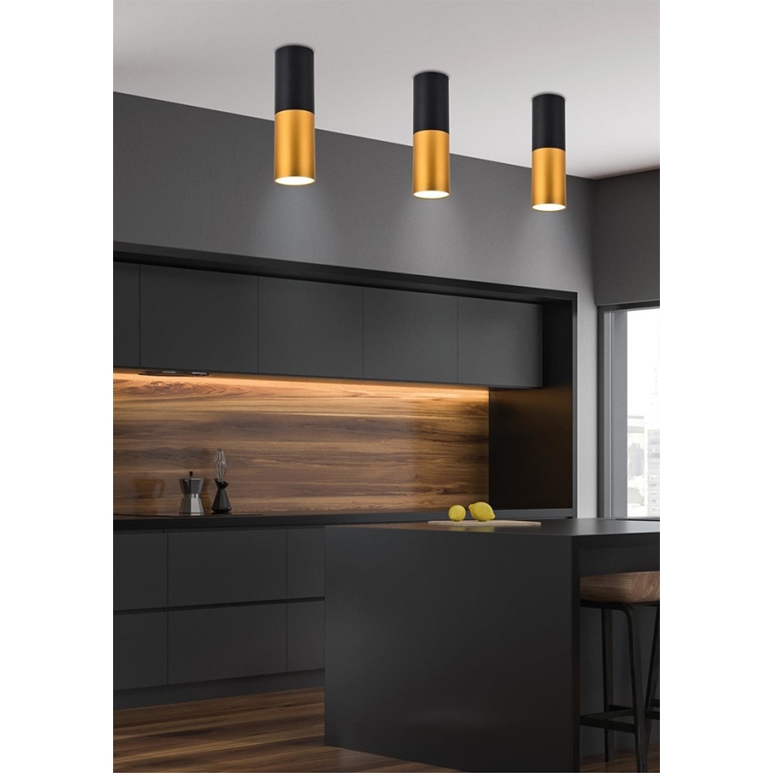 Stropna svjetiljka TUBA 1xGU10/15W/230V
