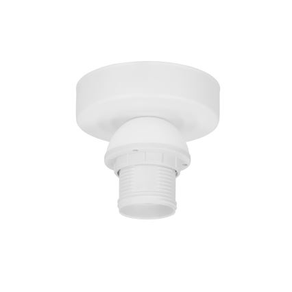 Stropna svjetiljka WENTA 1xE27/60W/230V Ø 50 cm bijela/smeđa