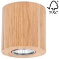 Stropna svjetiljka WOODDREAM 1xGU10/6W/230V – FSC certificirano