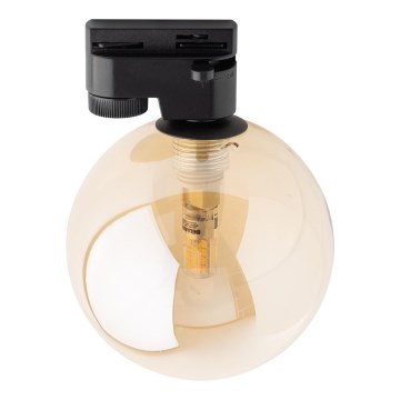 Stropna svjetiljka za 1-fazni tračni sustav TRACER 1xG9/8W/230V crna/dimna bež