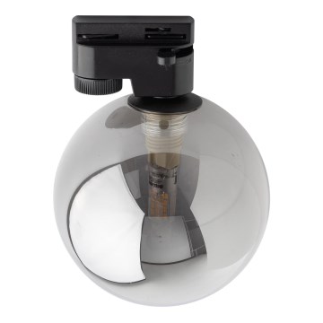 Stropna svjetiljka za 1-fazni tračni sustav TRACER 1xG9/8W/230V crna/dimna crna